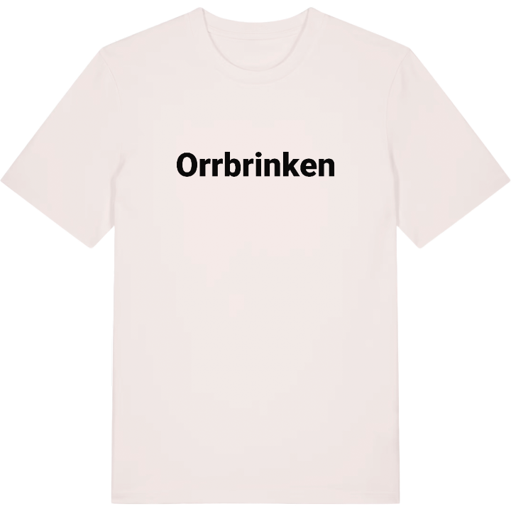 Orrbrinken fetstil t-shirt – t-shirt från PinShirt