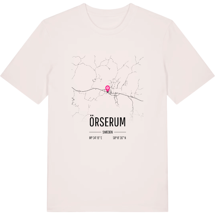 Örserum karta t-shirt – t-shirt från PinShirt