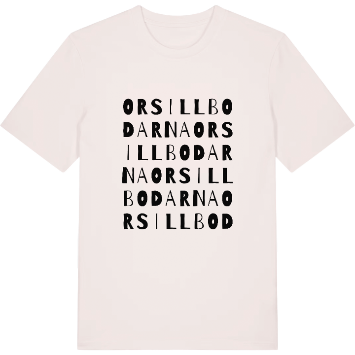 Orsillbodarna ordlek t-shirt – t-shirt från PinShirt