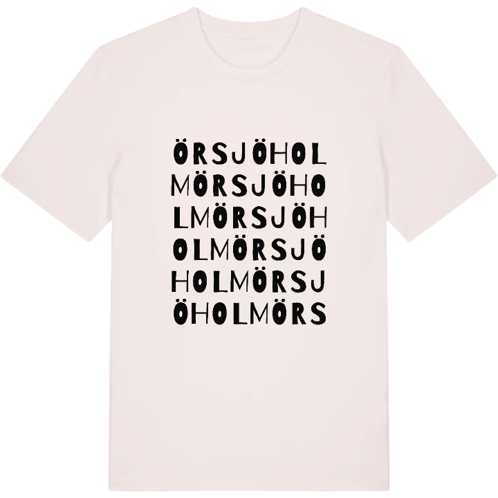 Örsjöholm ordlek t-shirt – t-shirt från PinShirt