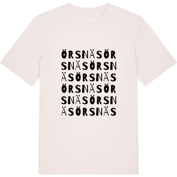 Örsnäs ordlek t-shirt – t-shirt från PinShirt