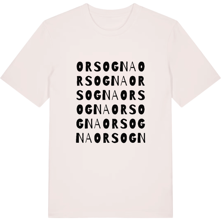 Orsogna ordlek t-shirt – t-shirt från PinShirt