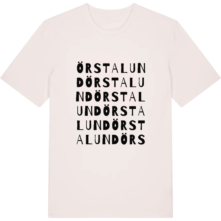 Örstalund ordlek t-shirt – t-shirt från PinShirt