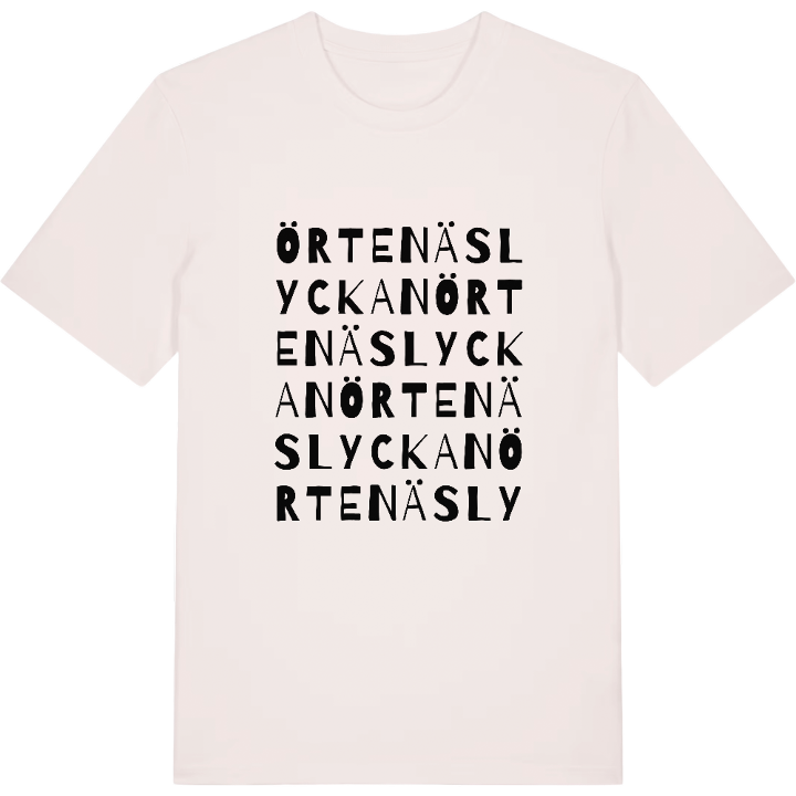 Örtenäslyckan ordlek t-shirt – t-shirt från PinShirt