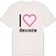Jag älskar Örviken t-shirt stort tryck
