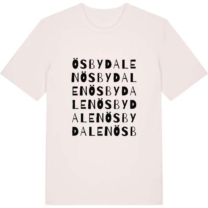 Ösbydalen ordlek t-shirt – t-shirt från PinShirt