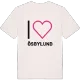 Jag älskar Ösbylund t-shirt stort tryck
