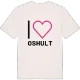 Jag älskar Oshult t-shirt stort tryck