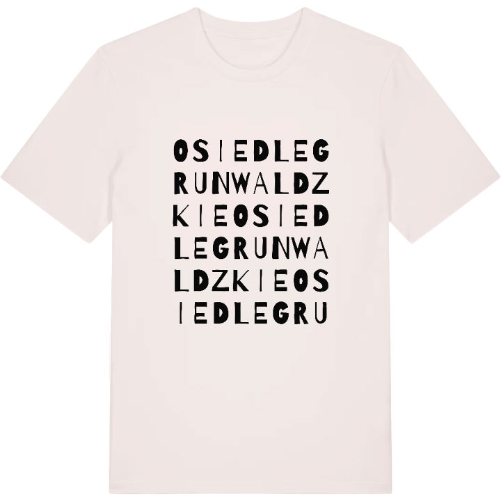 Osiedle Grunwaldzkie ordlek t-shirt – t-shirt från PinShirt
