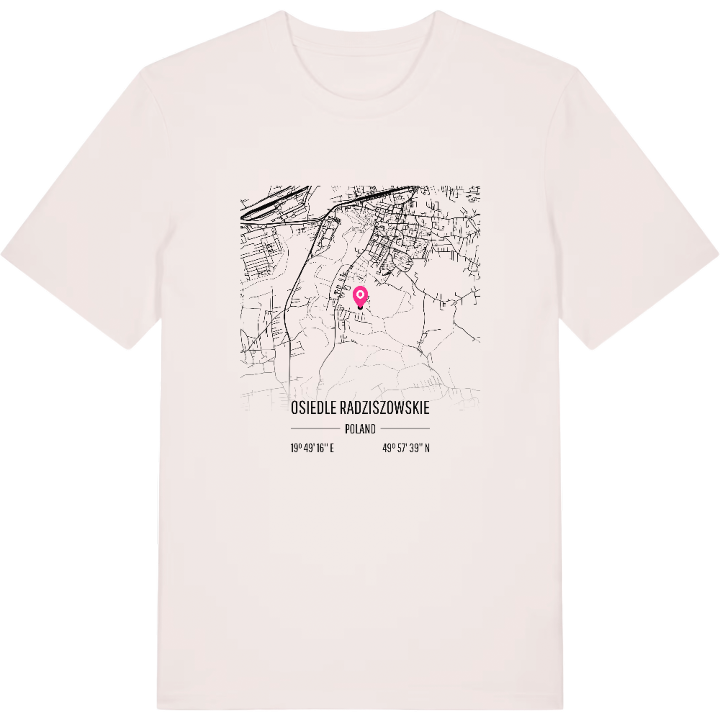 Osiedle Radziszowskie karta t-shirt – t-shirt från PinShirt