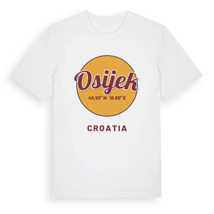 Osijek cirkel t-shirt – t-shirt från PinShirt