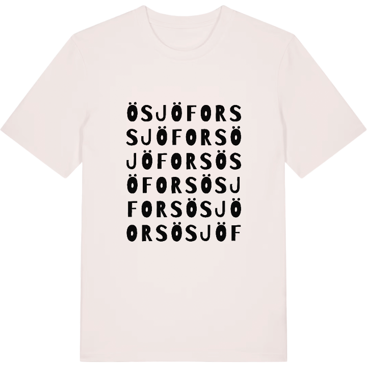 Ösjöfors ordlek t-shirt – t-shirt från PinShirt