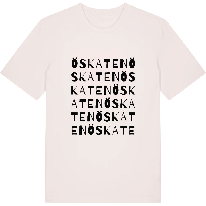 Öskaten ordlek t-shirt – t-shirt från PinShirt