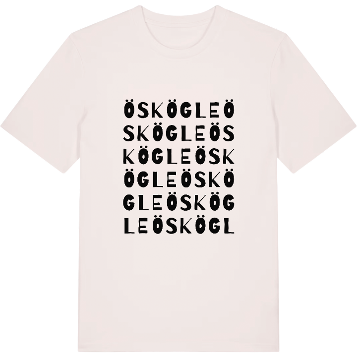 Öskögle ordlek t-shirt – t-shirt från PinShirt