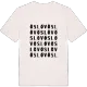 Öslöv ordlek t-shirt