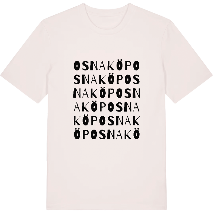 Osnaköp ordlek t-shirt – t-shirt från PinShirt