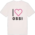 Jag älskar Ossi t-shirt stort tryck