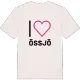 Jag älskar Össjö t-shirt stort tryck