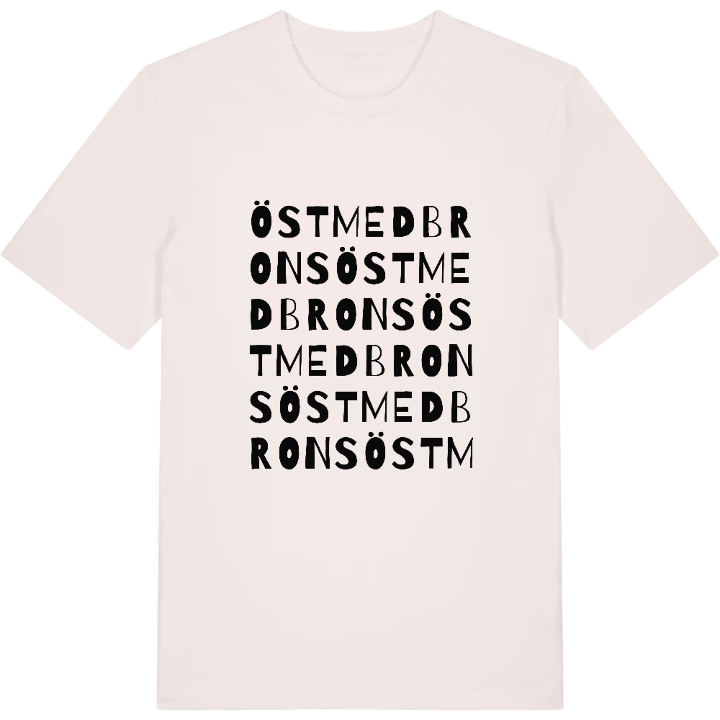 Öst med brons ordlek t-shirt – t-shirt från PinShirt