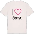 Jag älskar Östa t-shirt stort tryck