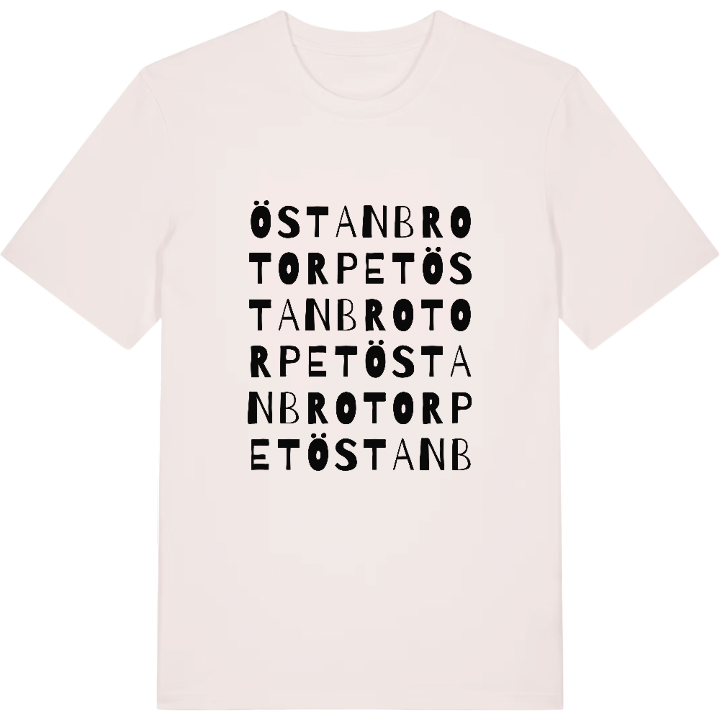 Östanbrotorpet ordlek t-shirt – t-shirt från PinShirt