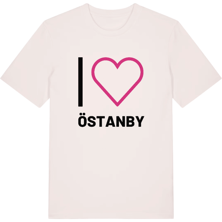 Jag älskar Östanby t-shirt stort tryck – t-shirt från PinShirt