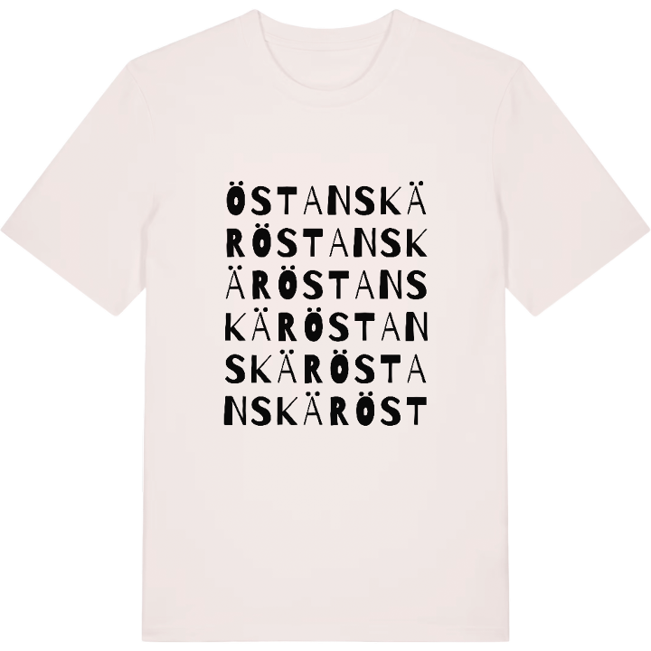 Östanskär ordlek t-shirt – t-shirt från PinShirt