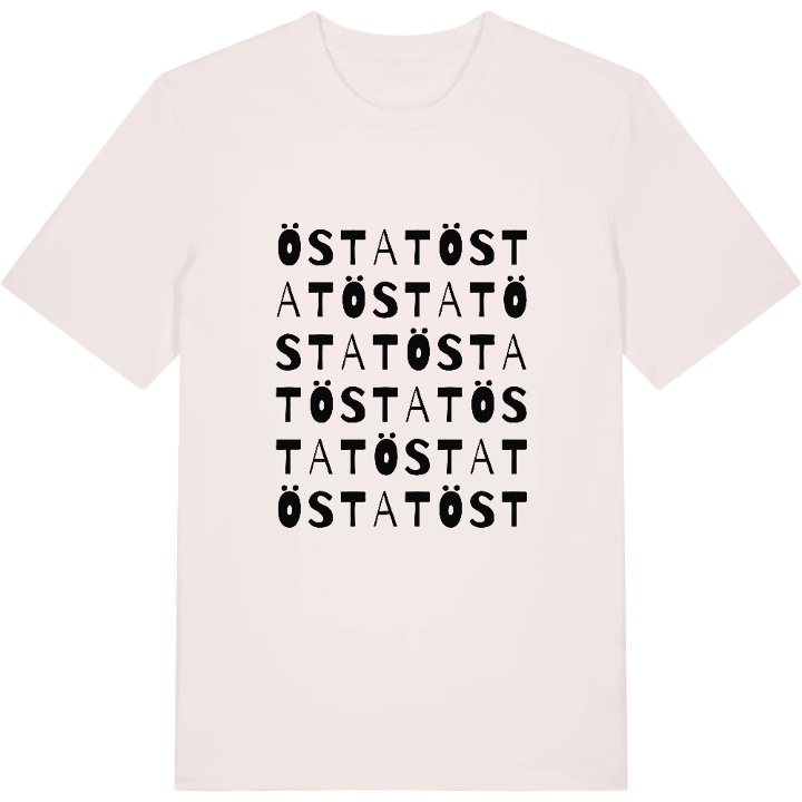 Östat ordlek t-shirt – t-shirt från PinShirt