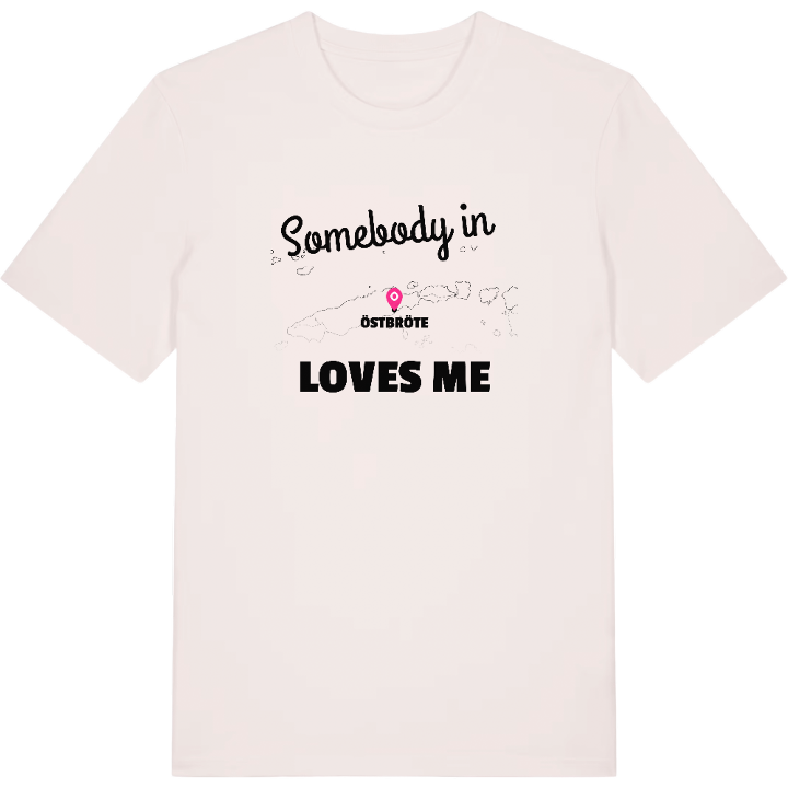Någon i Östbröte älskar mig t-shirt – t-shirt från PinShirt