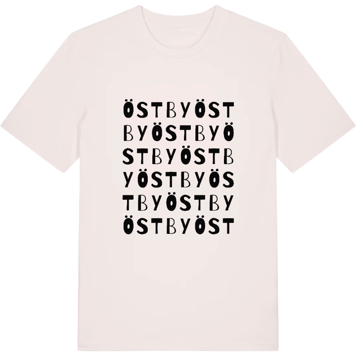 Östby ordlek t-shirt – t-shirt från PinShirt