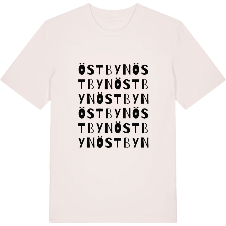 Östbyn ordlek t-shirt – t-shirt från PinShirt