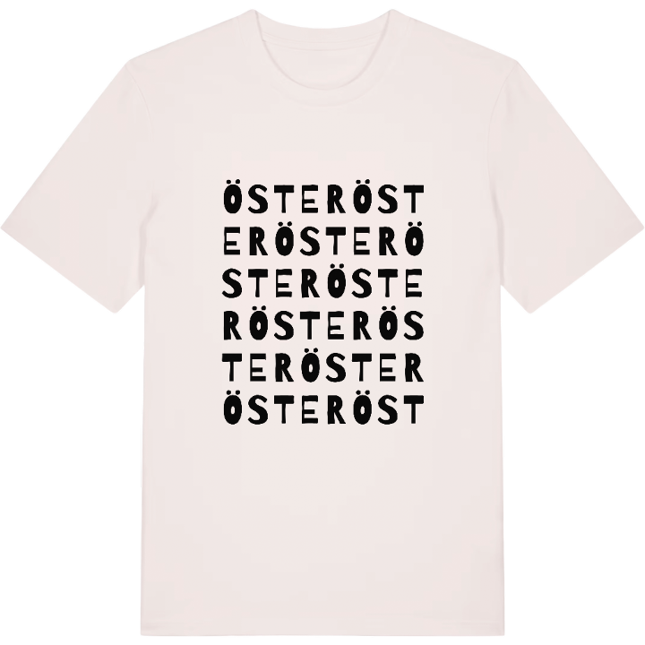 Öster ordlek t-shirt – t-shirt från PinShirt