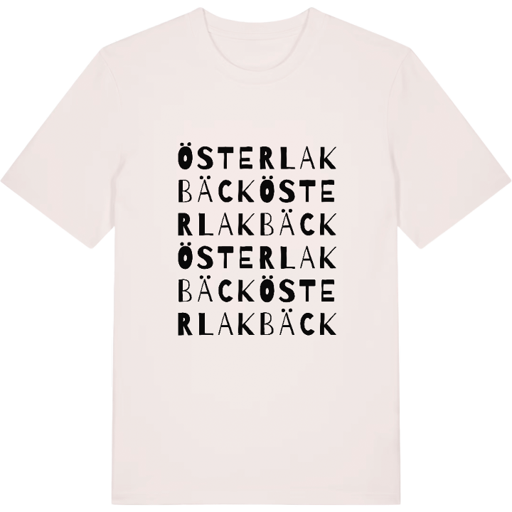 Öster Lakbäck ordlek t-shirt – t-shirt från PinShirt