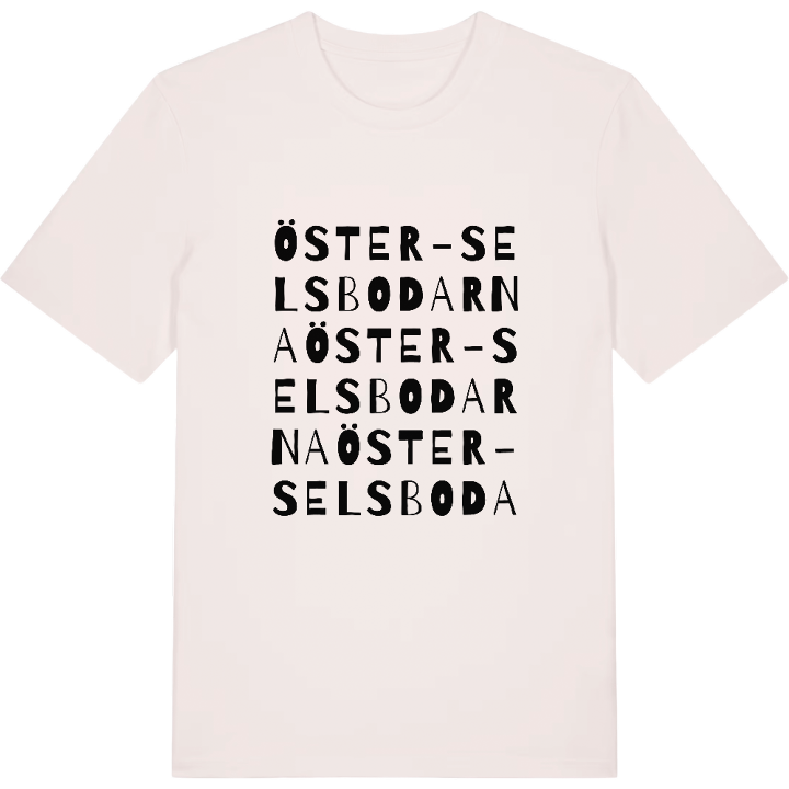 Öster-Selsbodarna ordlek t-shirt – t-shirt från PinShirt