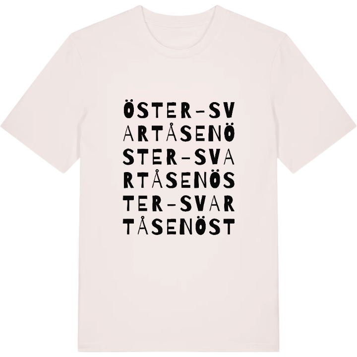 Öster-Svartåsen ordlek t-shirt – t-shirt från PinShirt