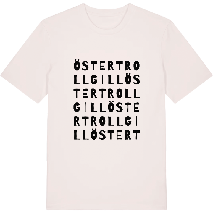 Öster Trollgill ordlek t-shirt – t-shirt från PinShirt