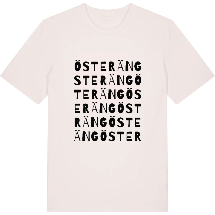 Österäng ordlek t-shirt – t-shirt från PinShirt