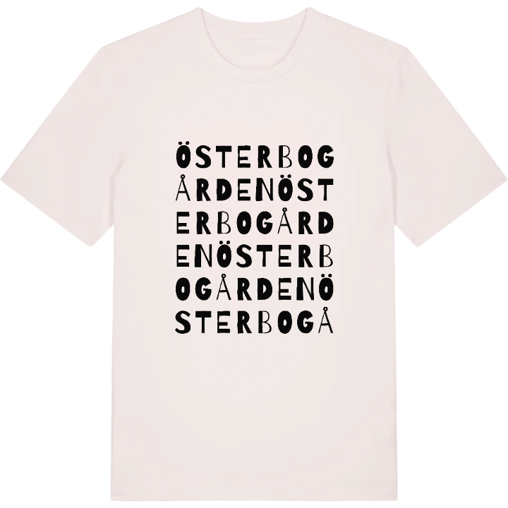 Österbogården ordlek t-shirt – t-shirt från PinShirt