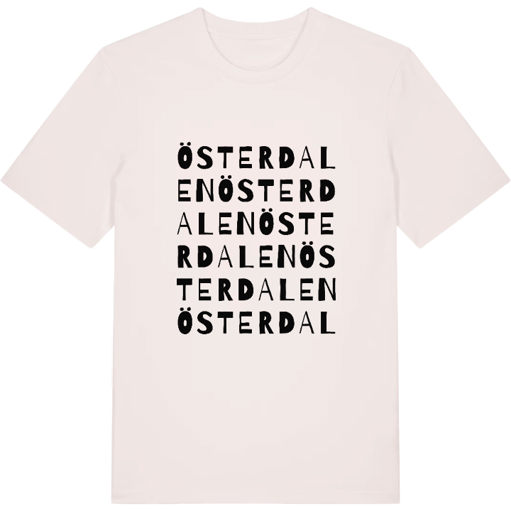 Österdalen ordlek t-shirt – t-shirt från PinShirt
