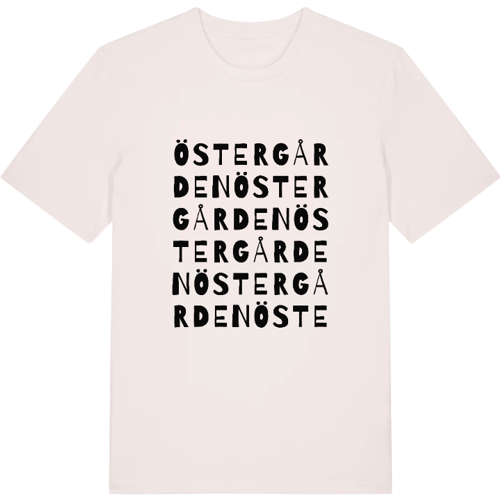 Östergården ordlek t-shirt – t-shirt från PinShirt