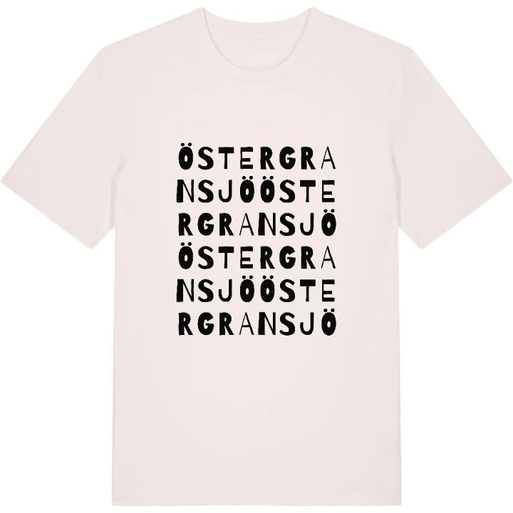 Östergransjö ordlek t-shirt – t-shirt från PinShirt