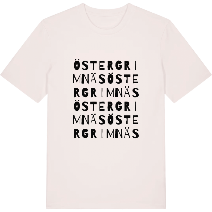 Östergrimnäs ordlek t-shirt – t-shirt från PinShirt