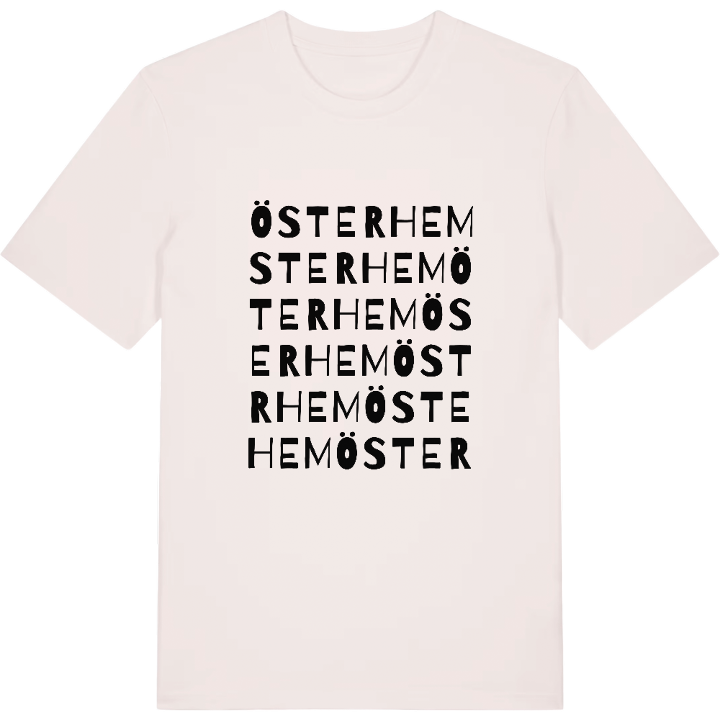 Österhem ordlek t-shirt – t-shirt från PinShirt