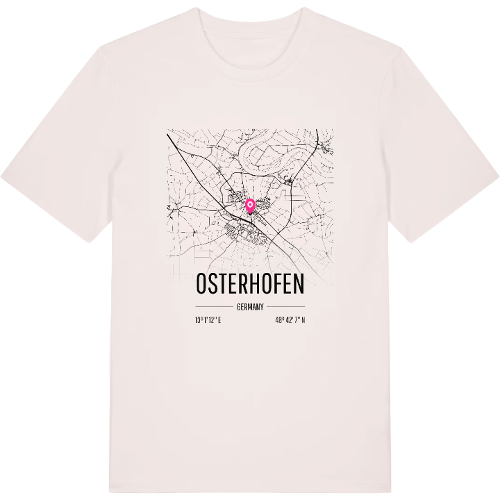 Osterhofen karta t-shirt – t-shirt från PinShirt