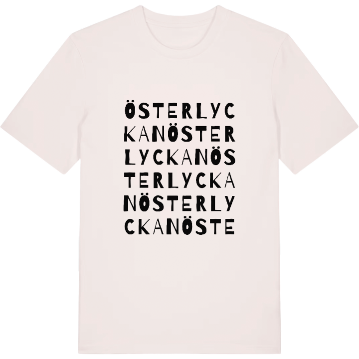 Österlyckan ordlek t-shirt – t-shirt från PinShirt