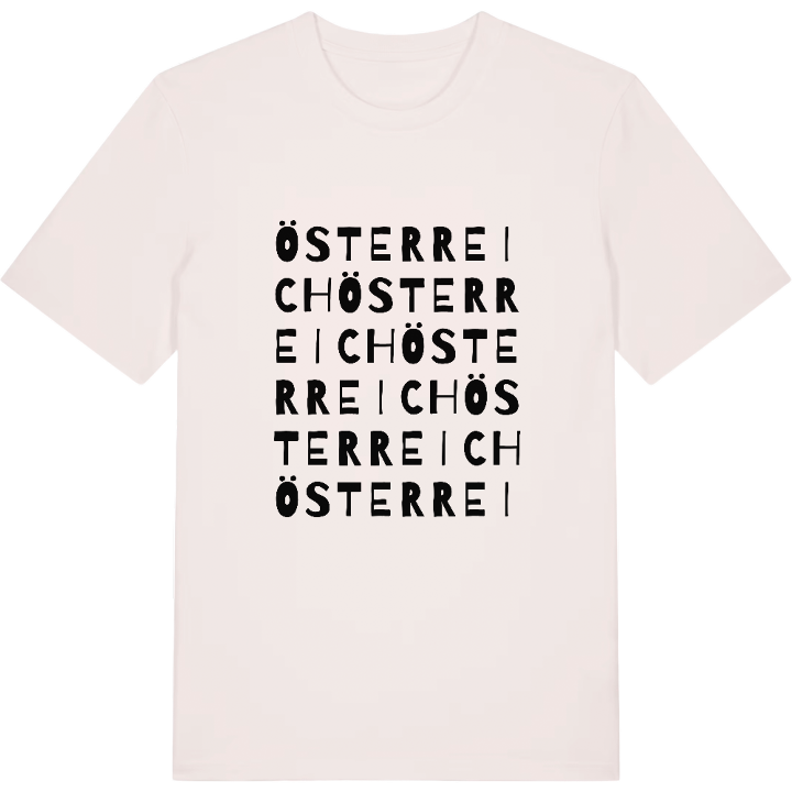 Österreich ordlek t-shirt – t-shirt från PinShirt
