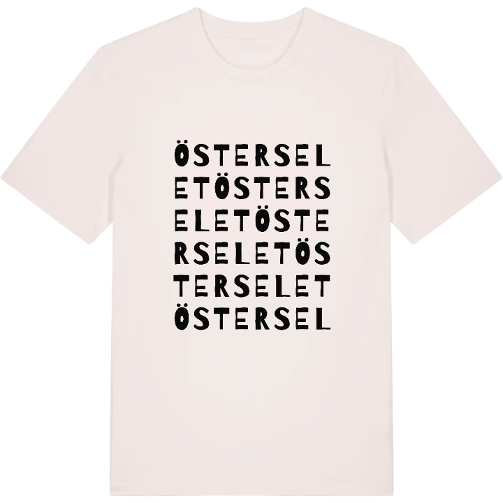 Österselet ordlek t-shirt – t-shirt från PinShirt