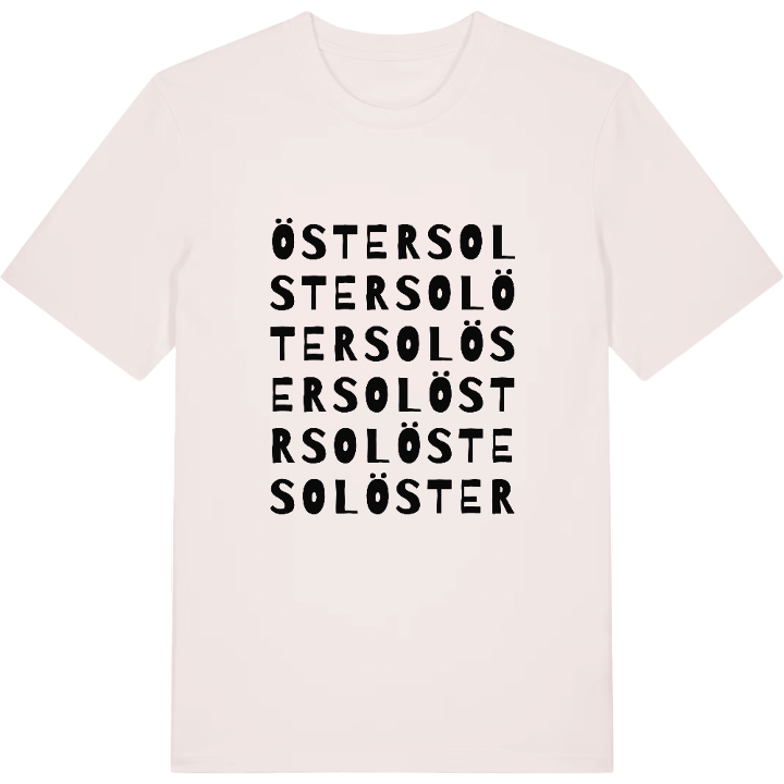 Östersol ordlek t-shirt – t-shirt från PinShirt