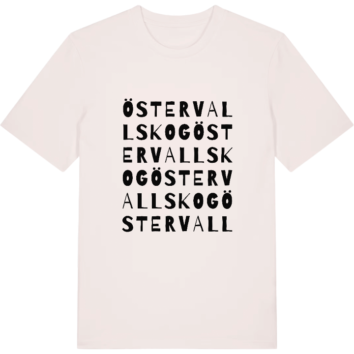 Östervallskog ordlek t-shirt – t-shirt från PinShirt