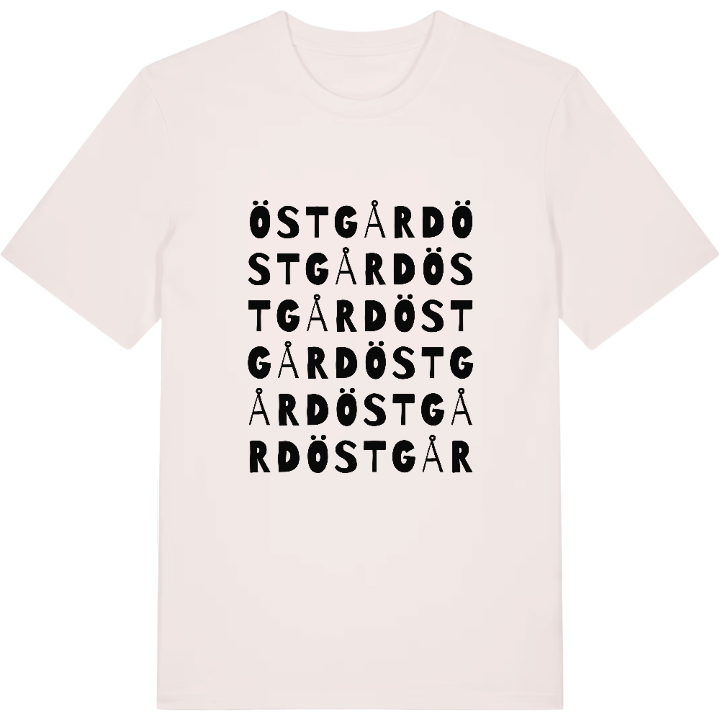 Östgård ordlek t-shirt – t-shirt från PinShirt